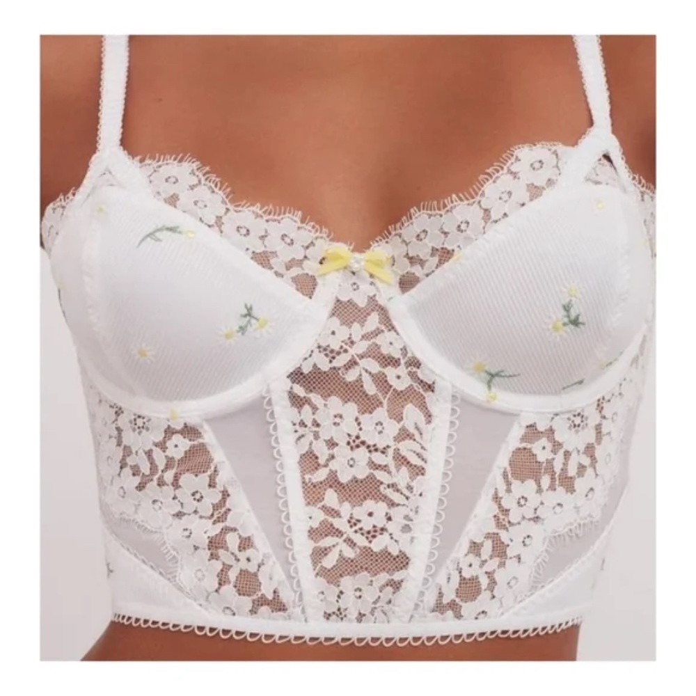 For Love and Lemons Lia Bustier Size Small
